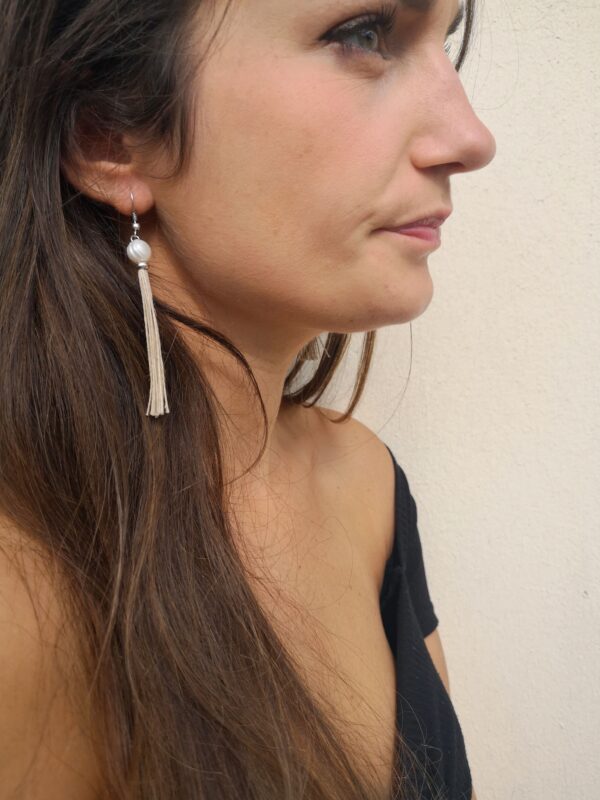 Boucles d'oreilles Perle d'Eau – Image 2