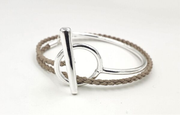 Bracelet Demi-jonc double – Image 2