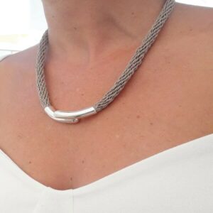 Collier Aimant tressé